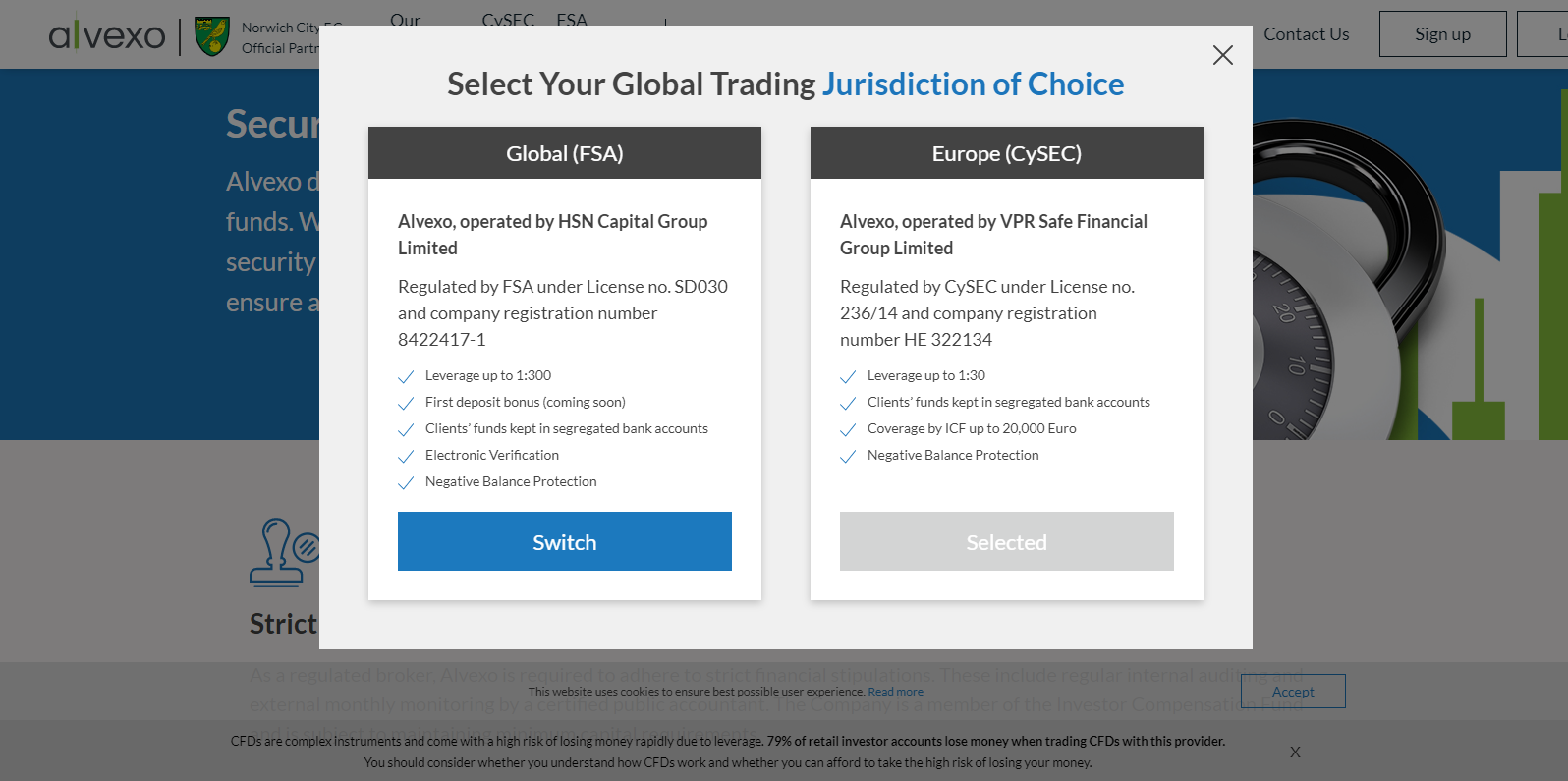 Alvexo regulation claims